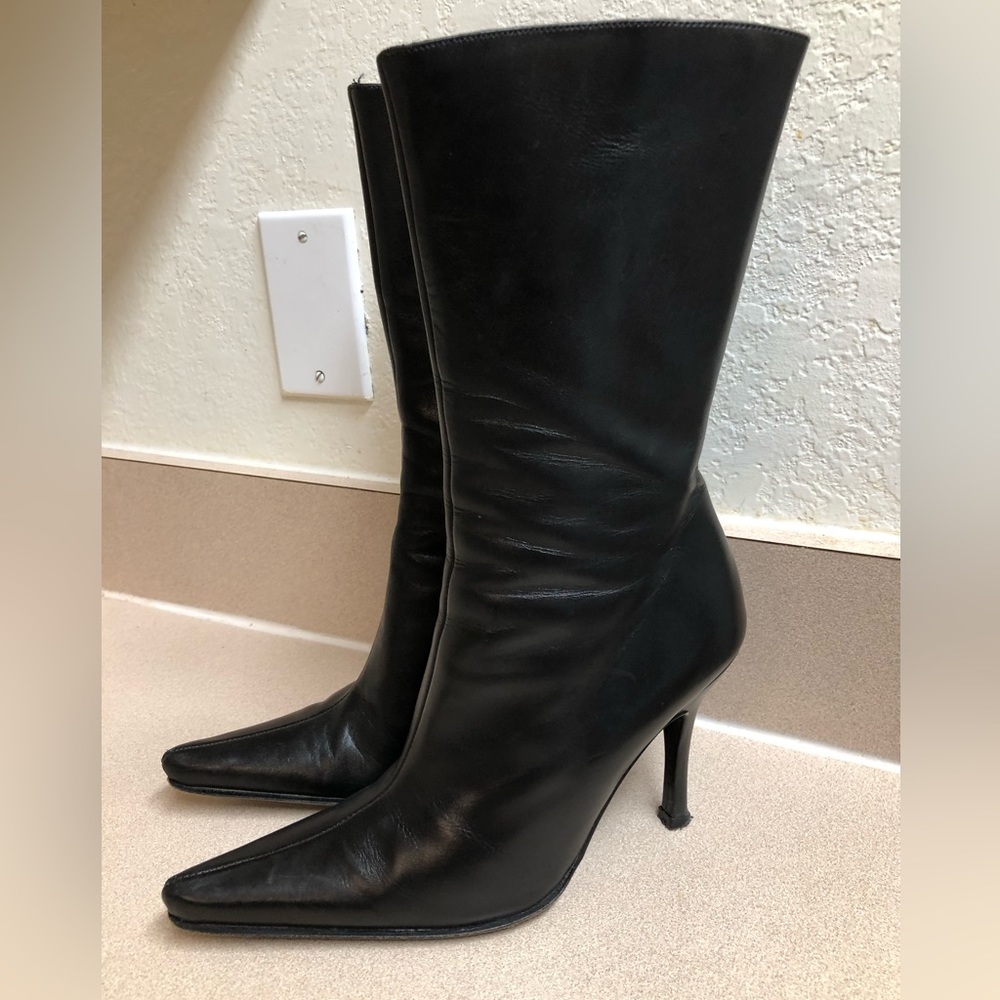 charles david mid calf Boots-Size 8